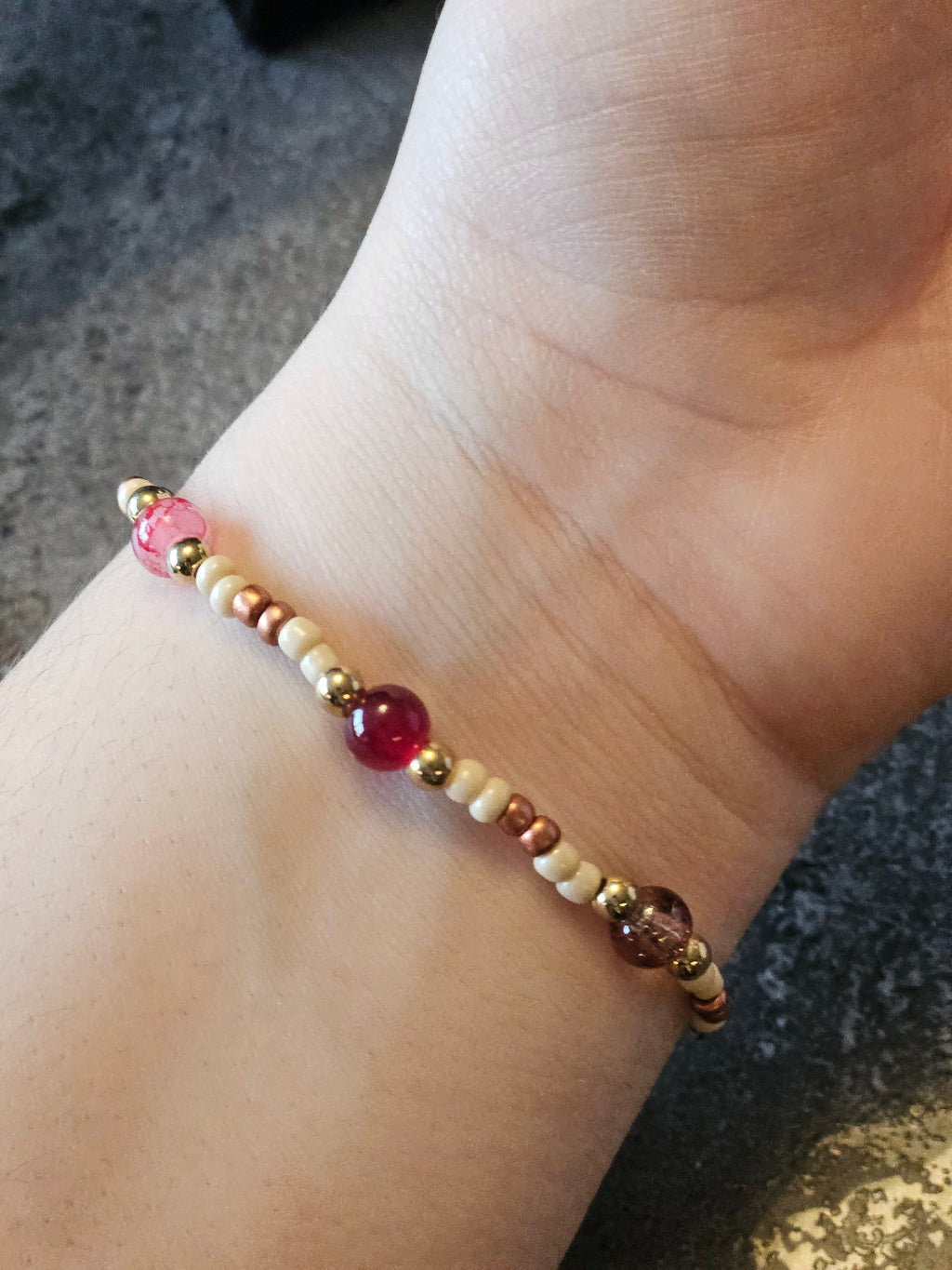Bronze red Bracelet