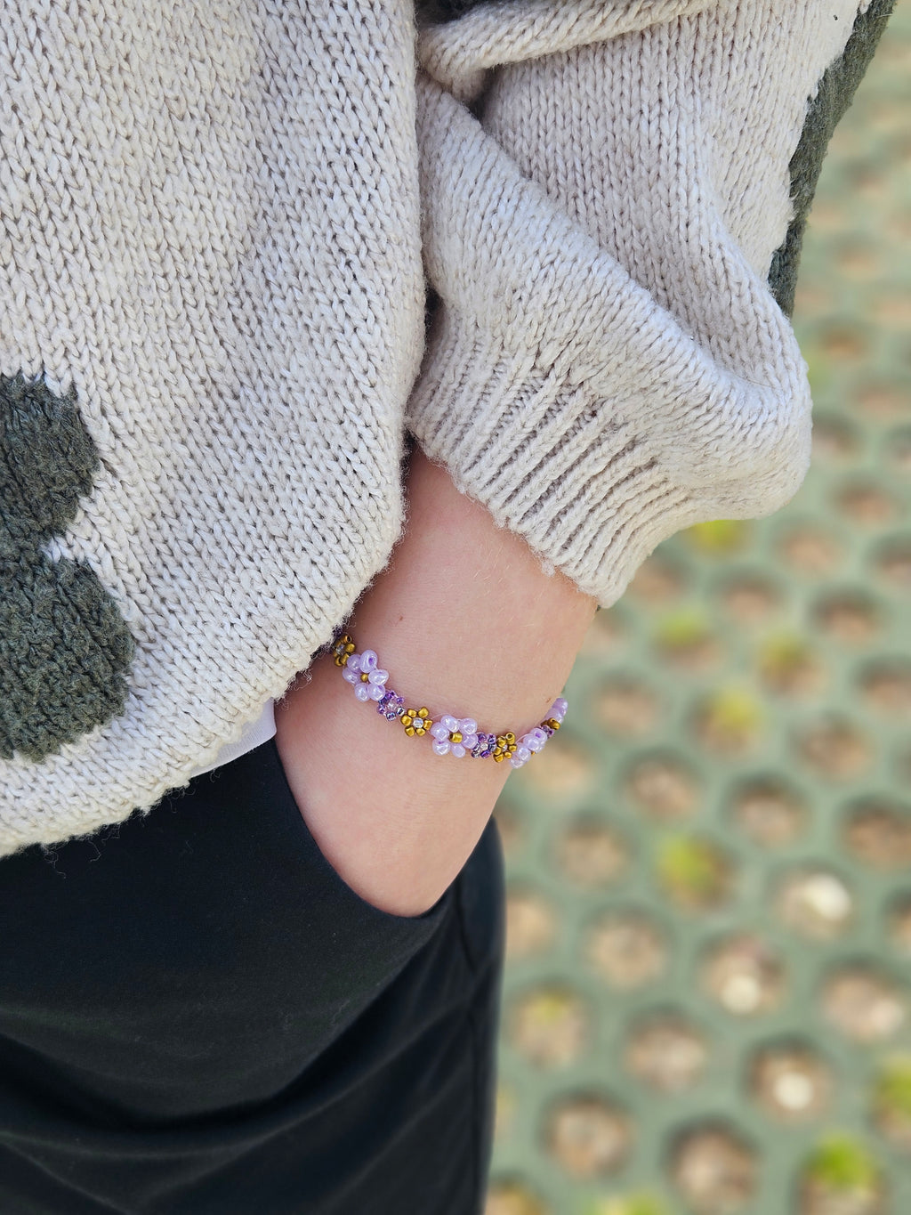 Purple gold Daisy