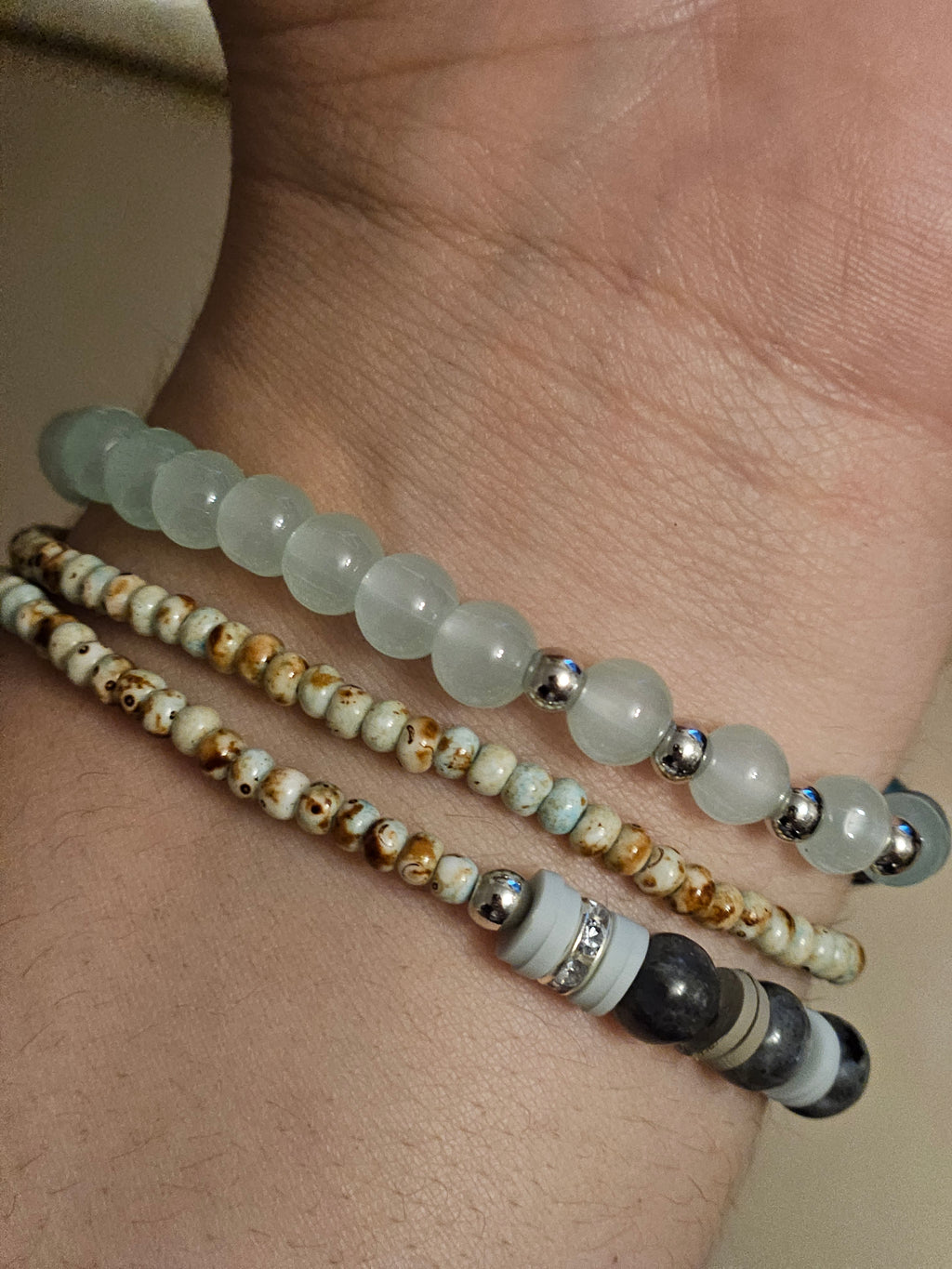 Green Bracelet Set