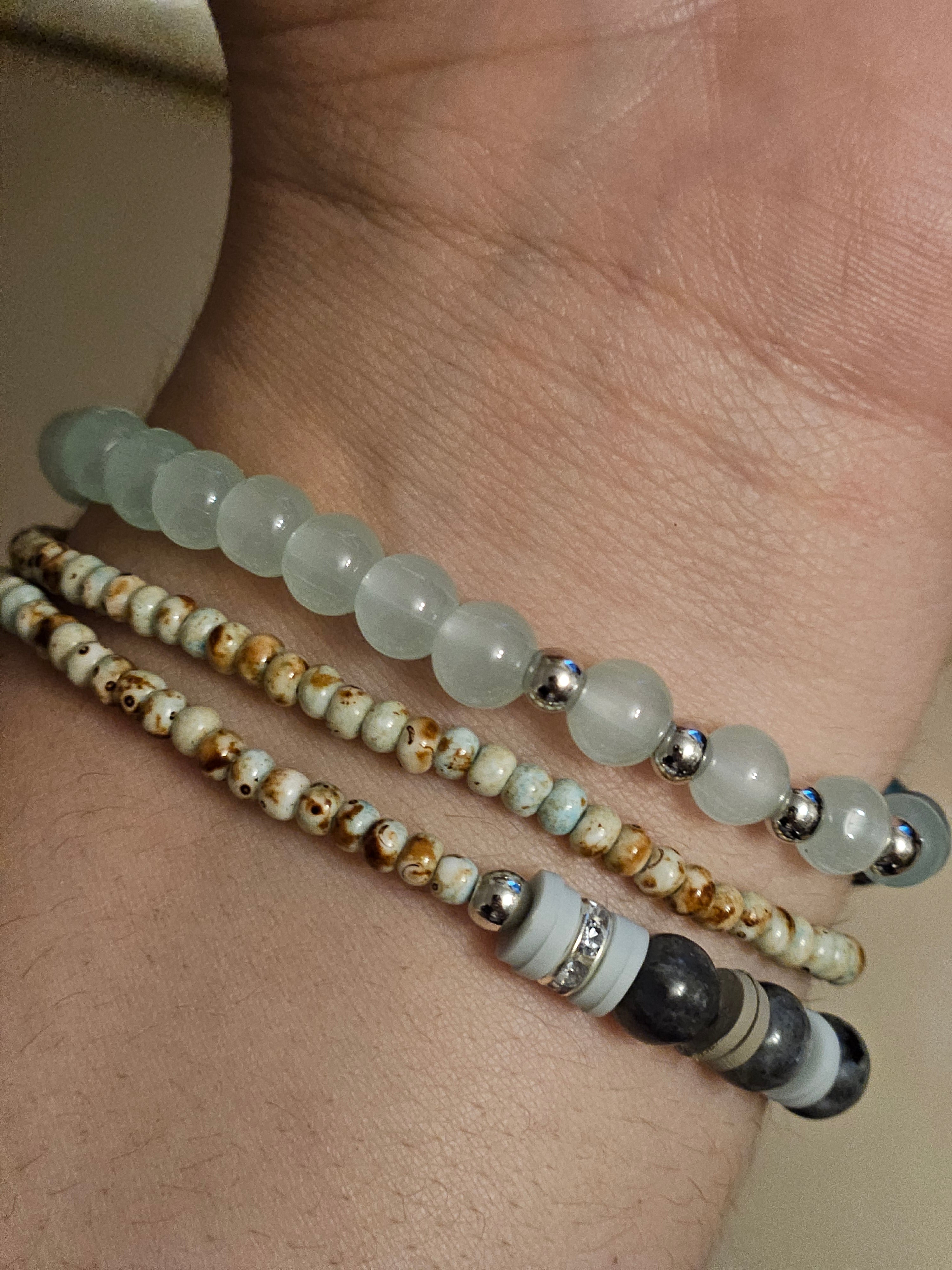 Green Bracelet Set