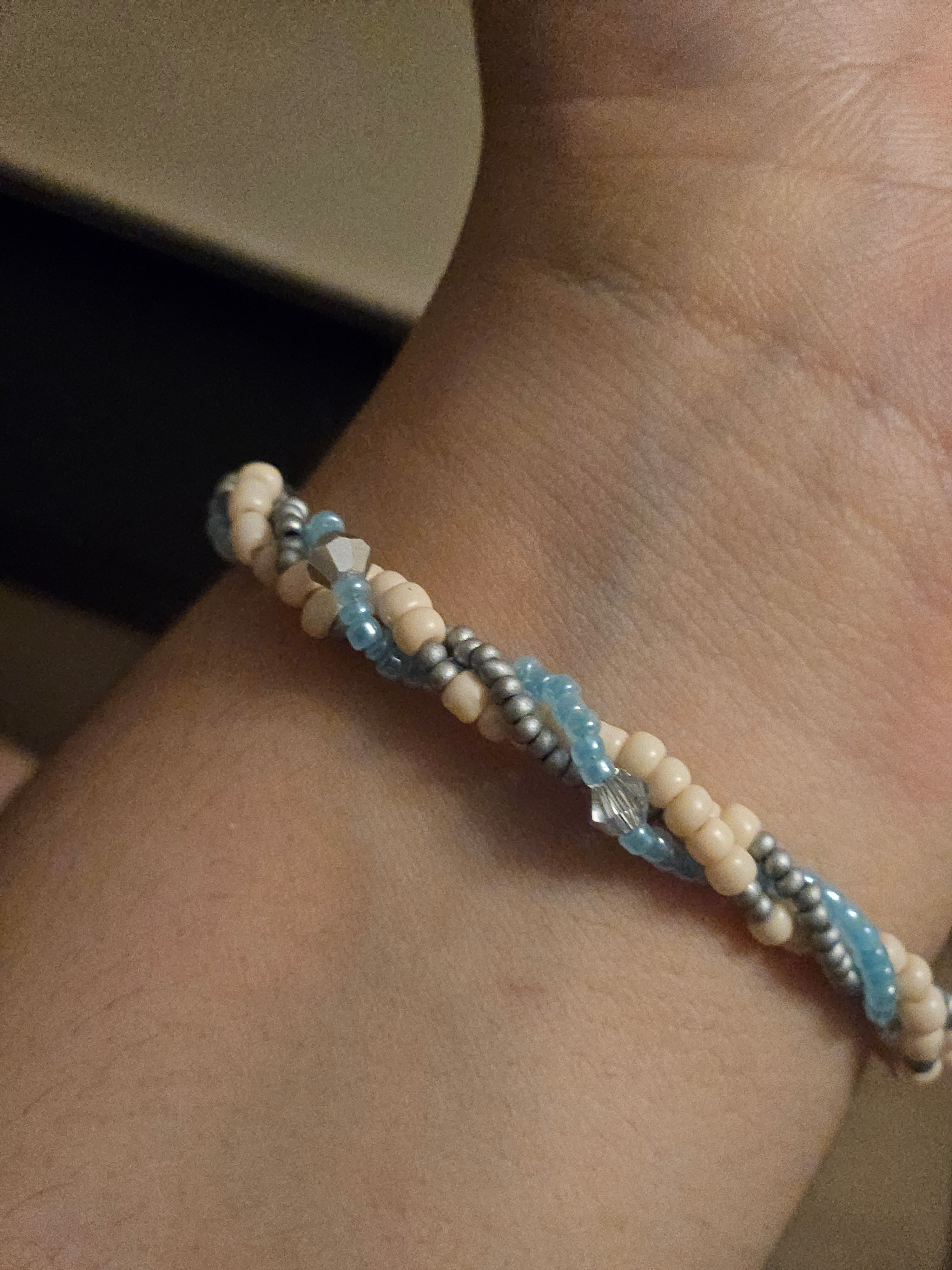 Blue swirl Bracelet