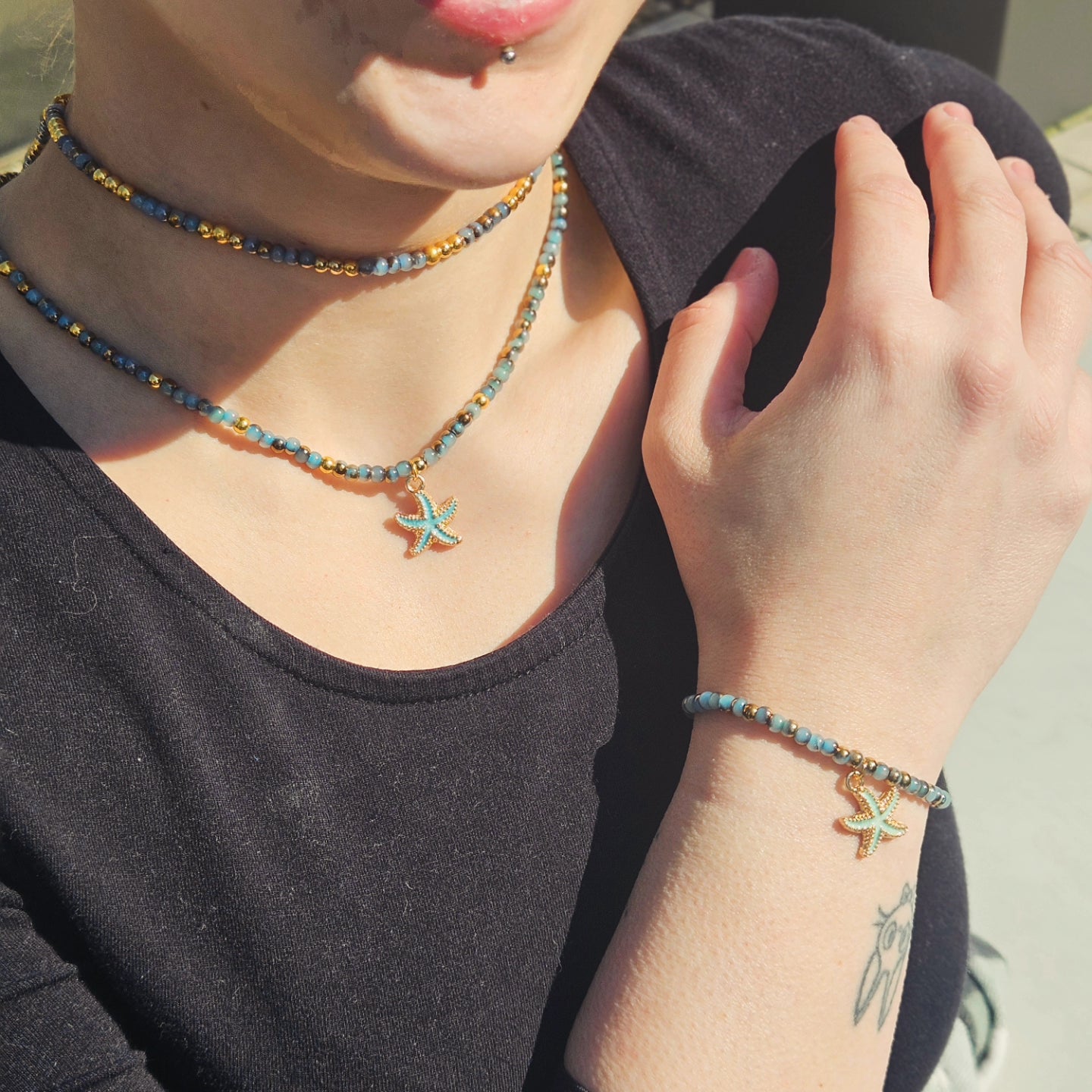 Blue Starfish set