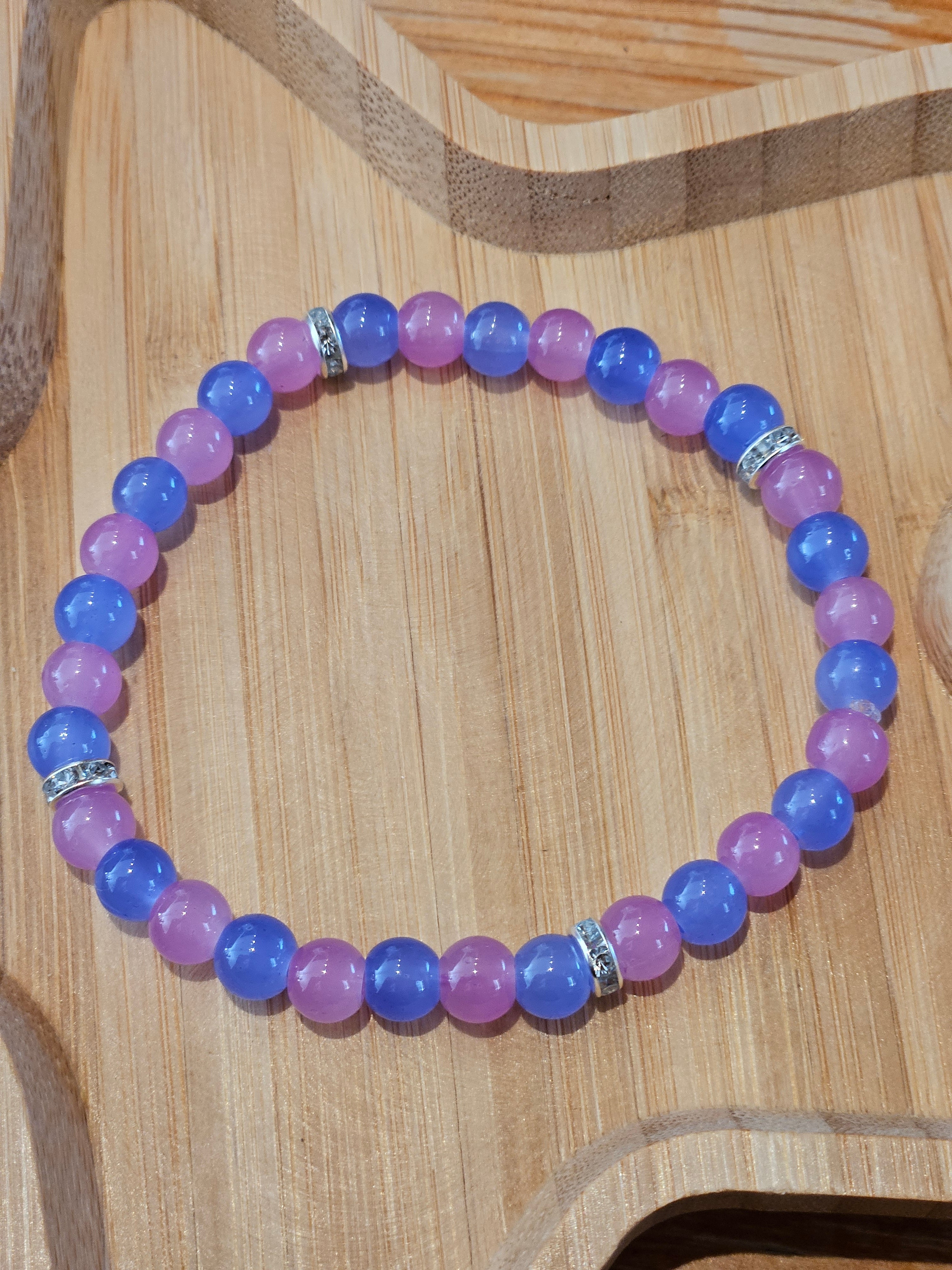 Simple Bracelet blue purple