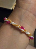 Pink swirl Bracelet