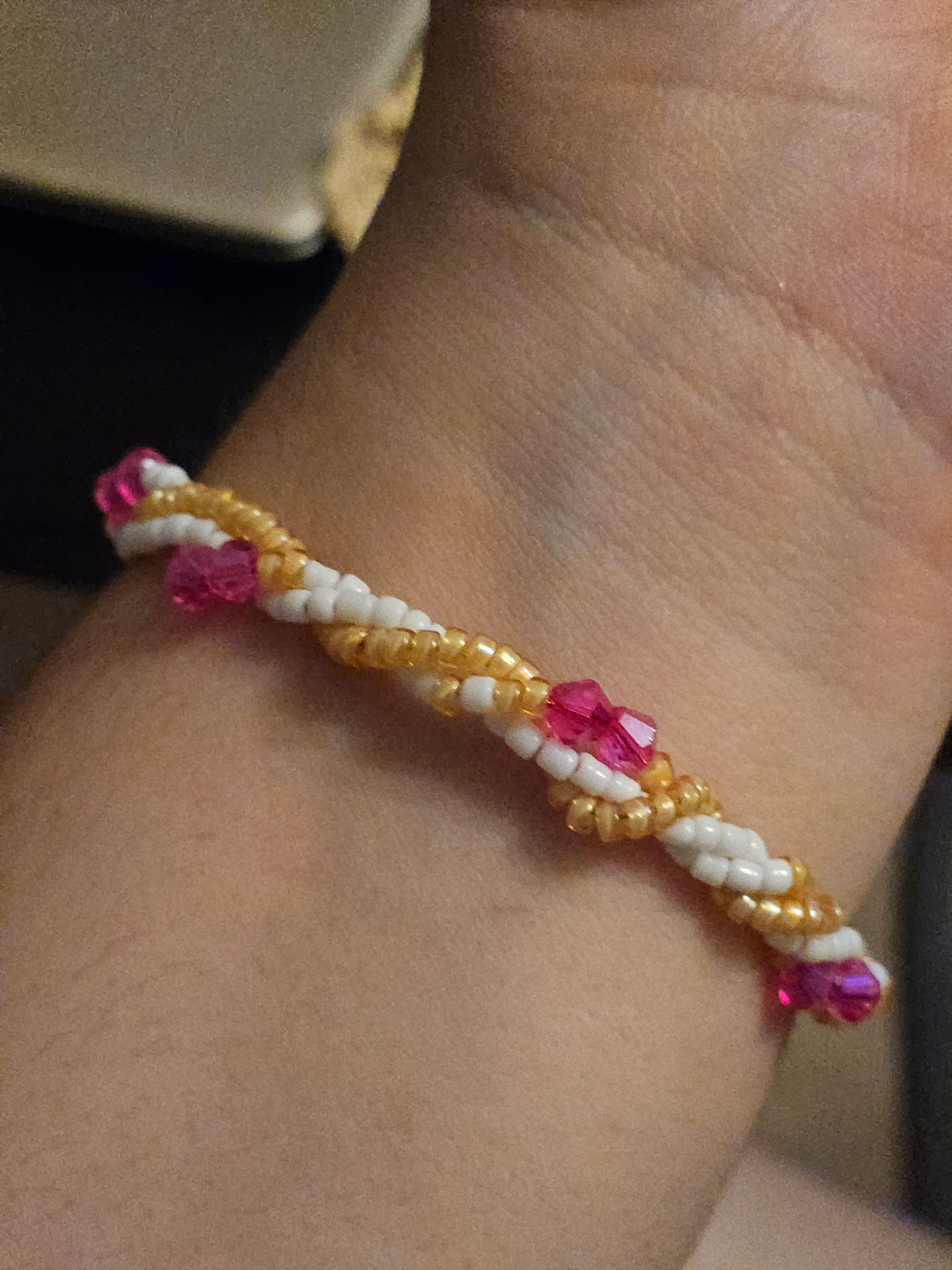 Pink swirl Bracelet