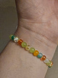 Simple Bracelet Orange Green