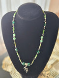 Green leaf Necklace
