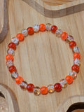 Simple Bracelet bright orange