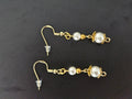 White Pearl Earrings