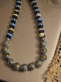 Blue yellow Tesbih