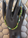 Green golden Bracelet