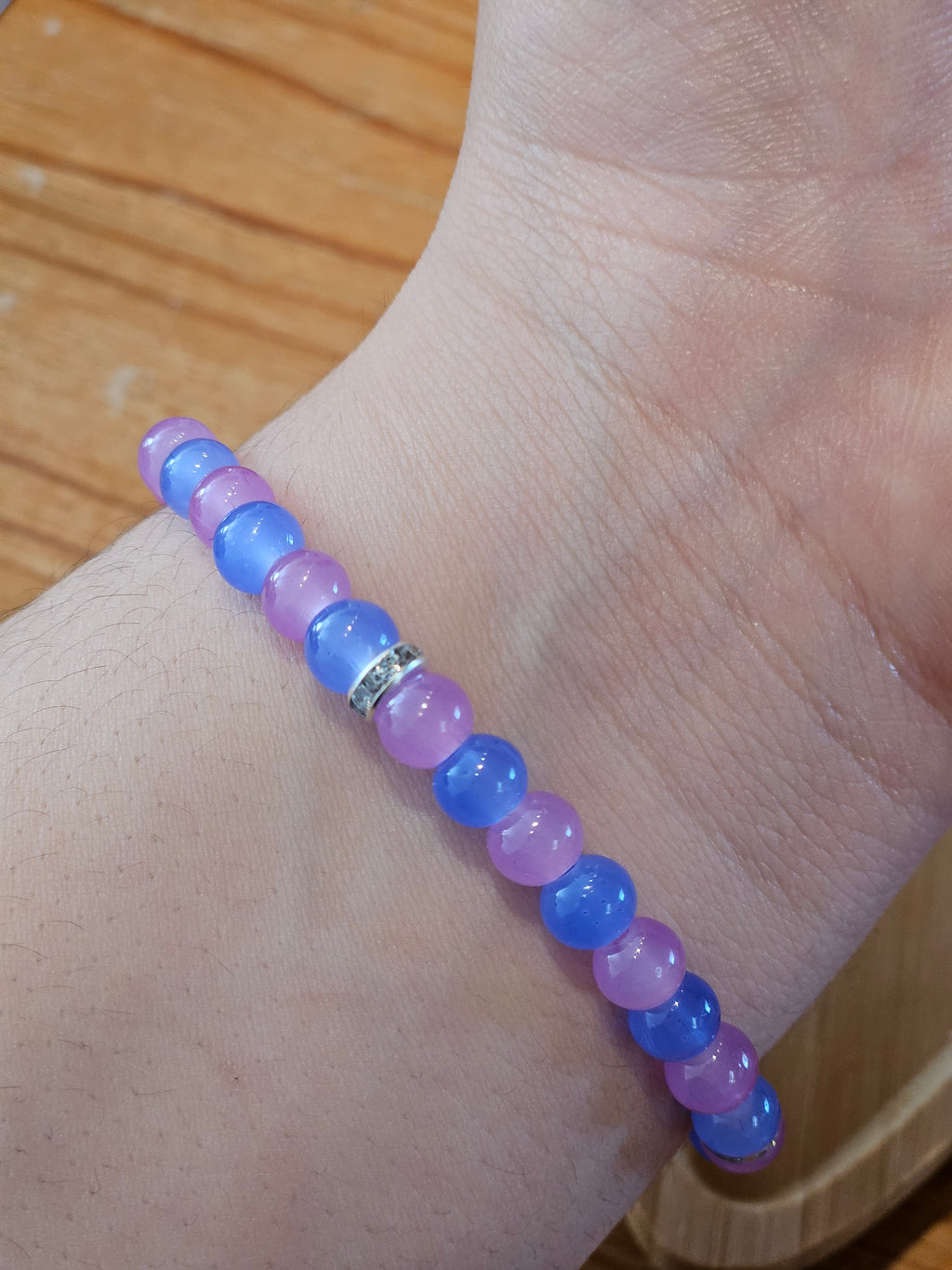 Simple Bracelet blue purple