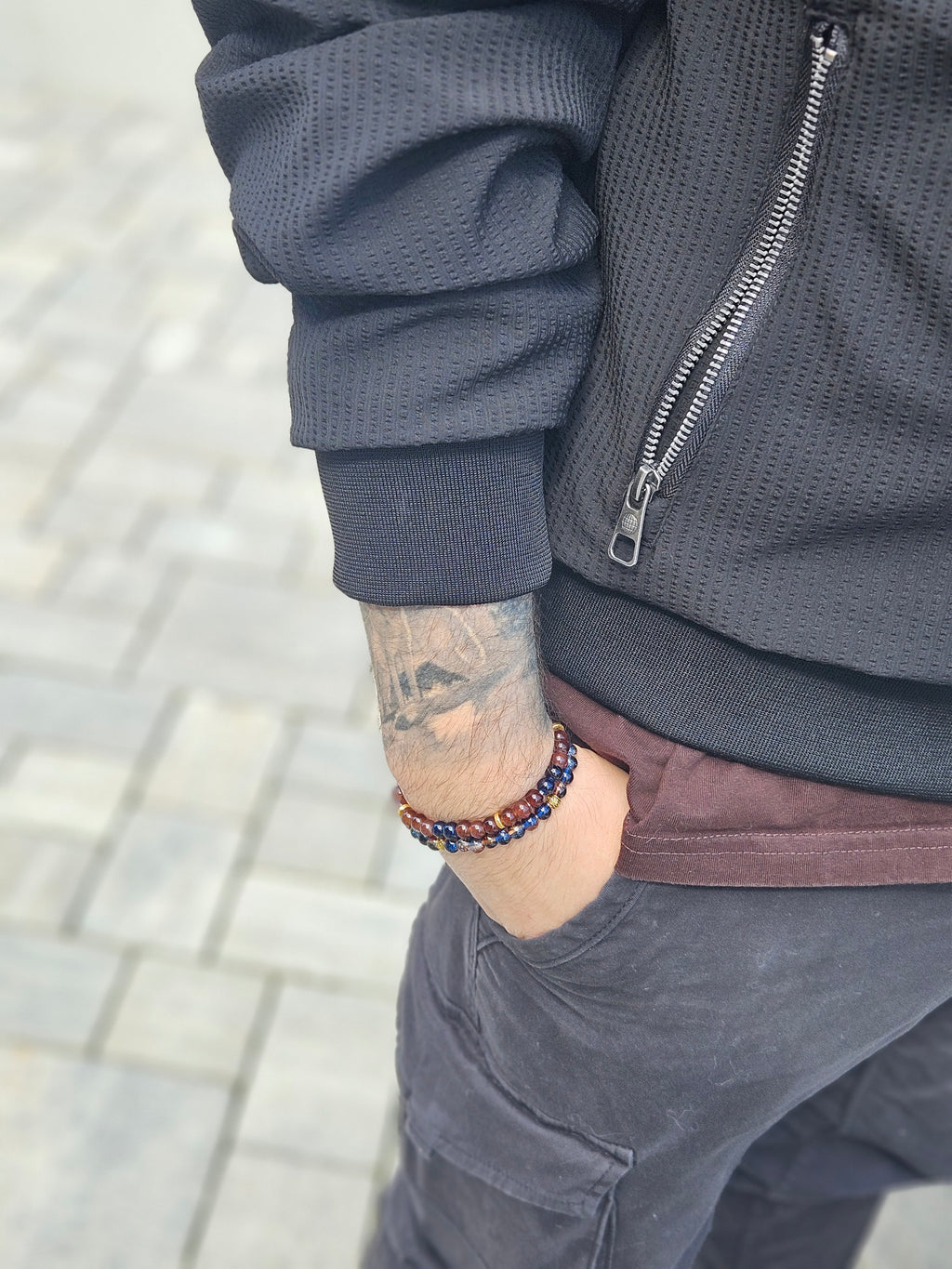 Men's Bracelet elegant shiny