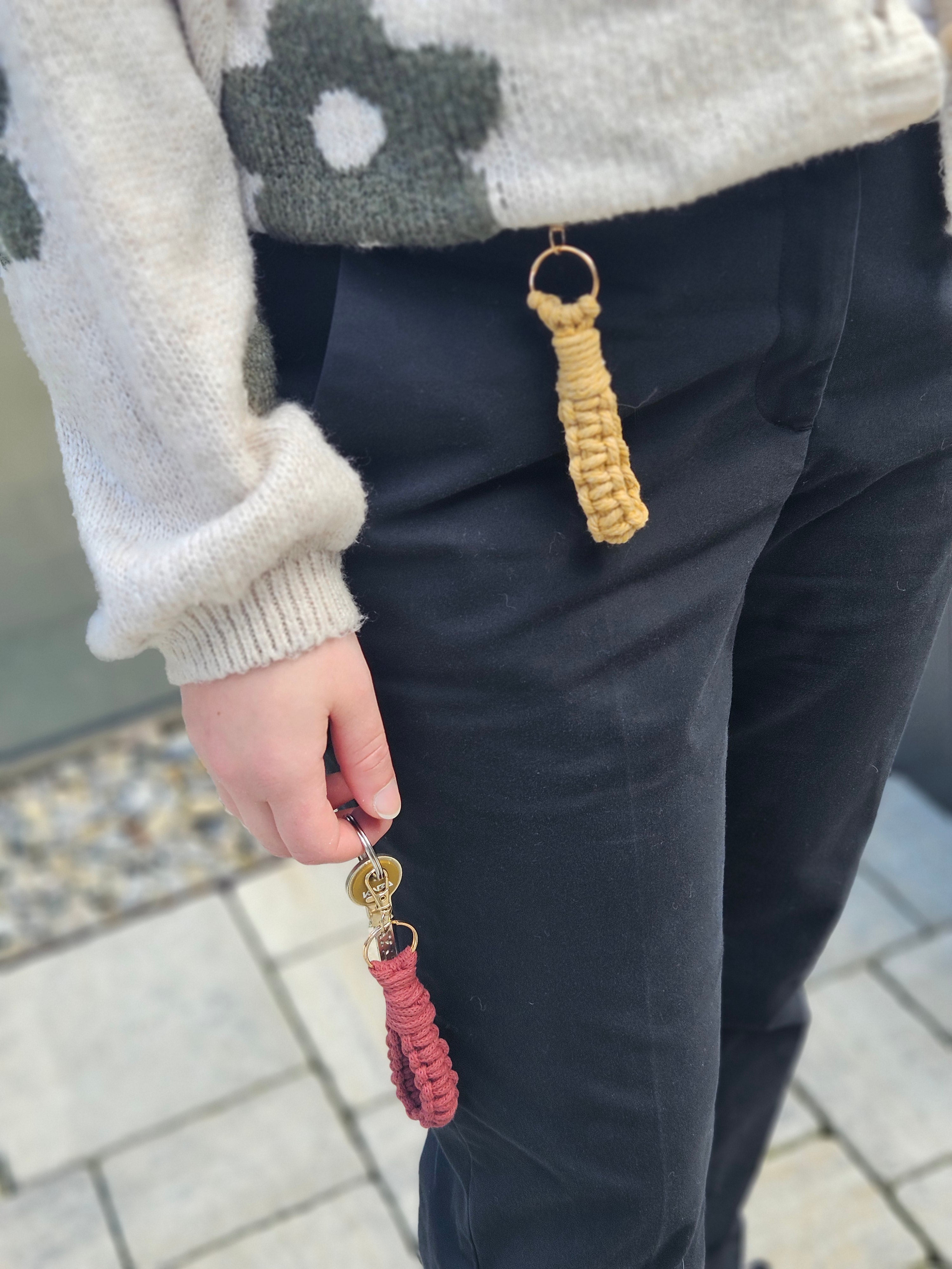 Yellow Keychain
