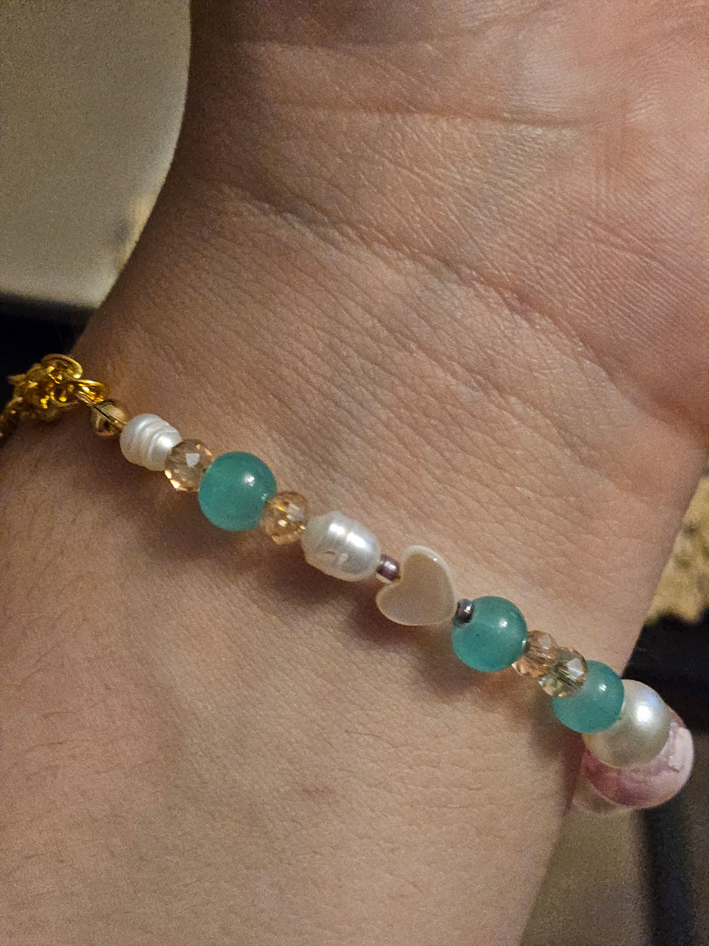 Cute Rose Blue Bracelet