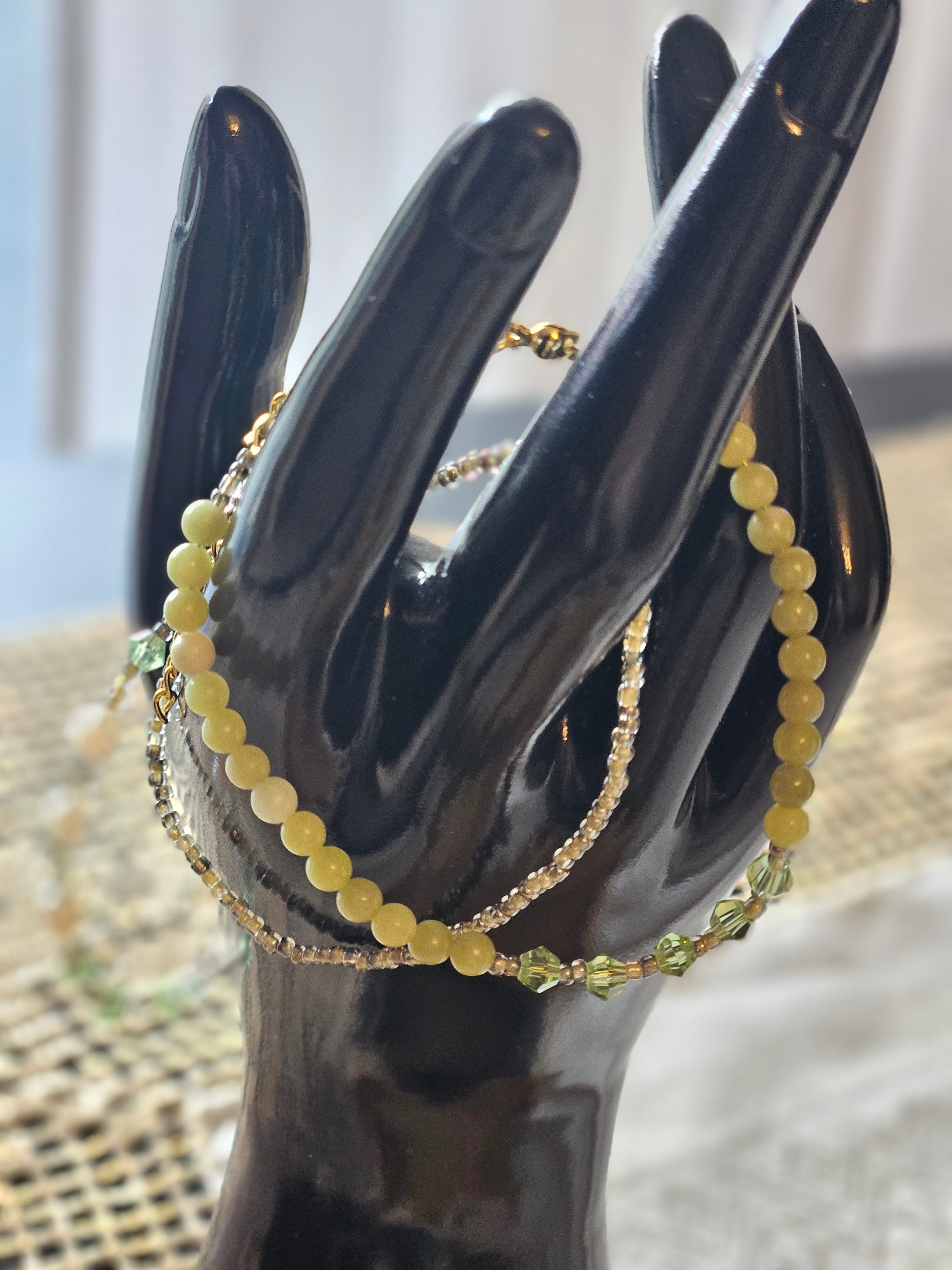 Green Bracelet Set