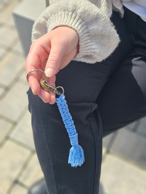 Baby blue Keychain