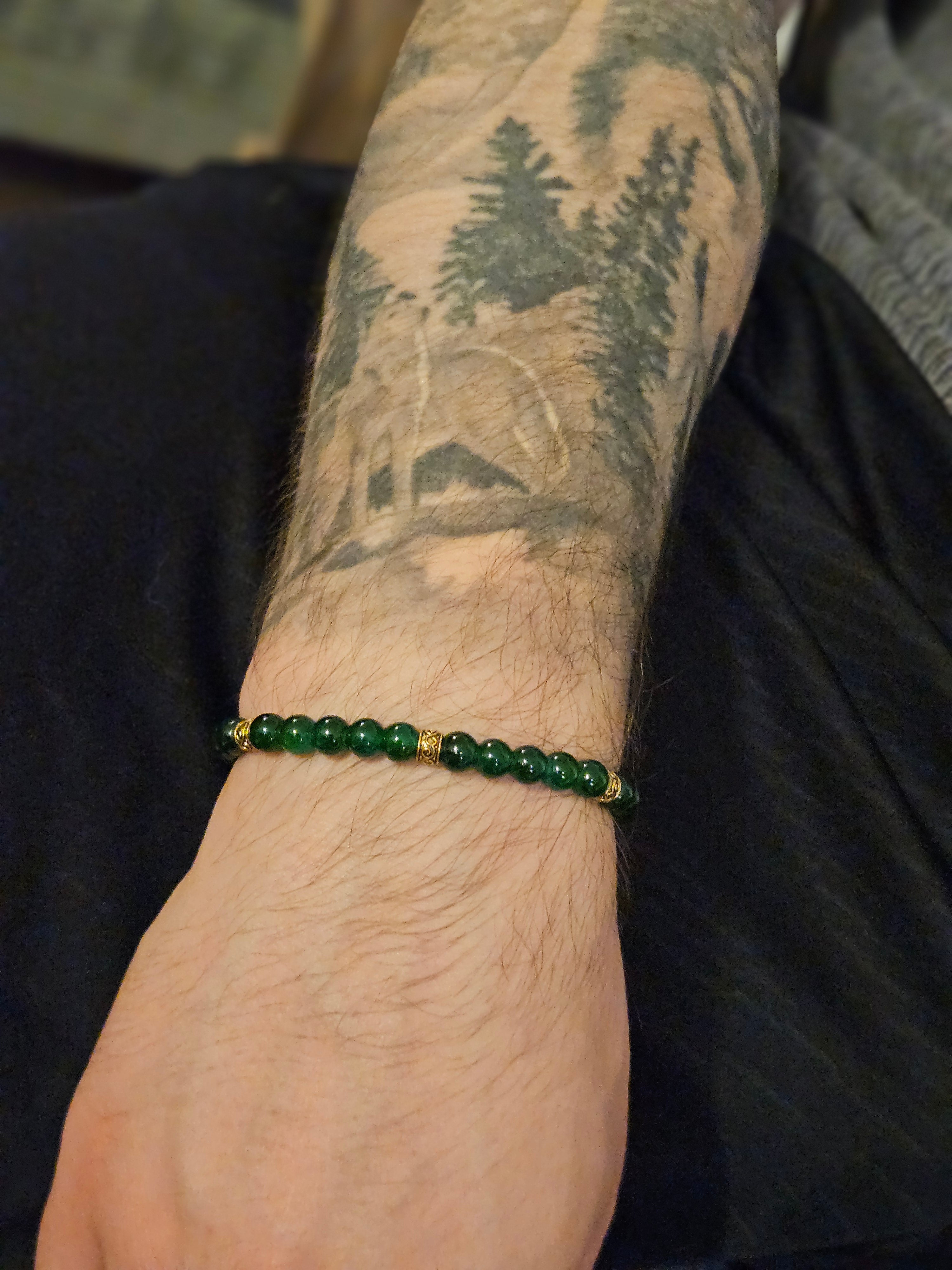 Simple Green men's Bracelet