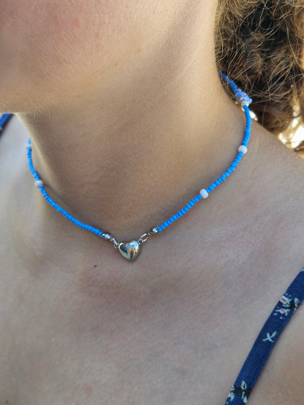 Blue turtle Necklace
