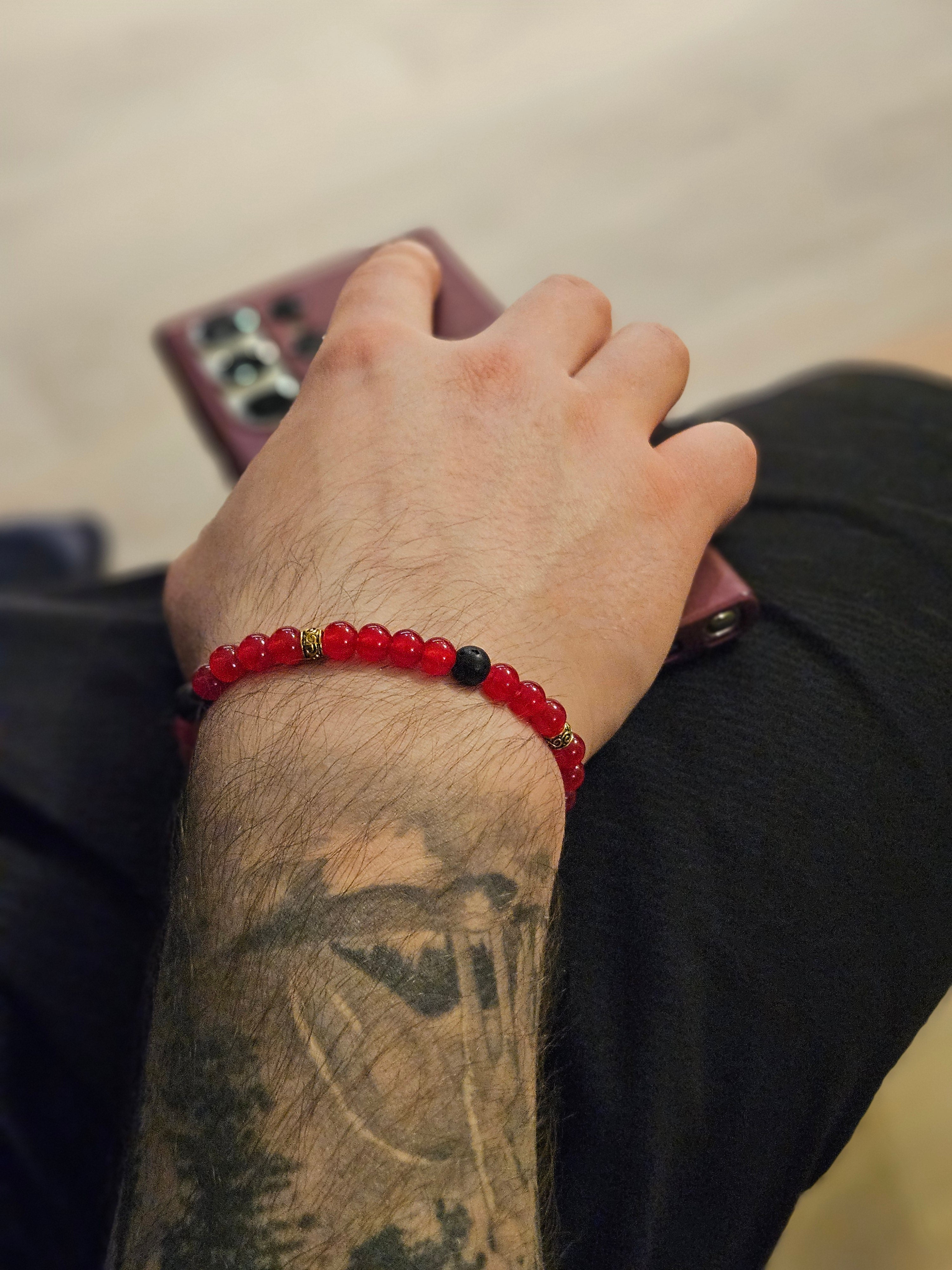 Men's Bracelet Red
