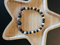 Men's Bracelet Black beige