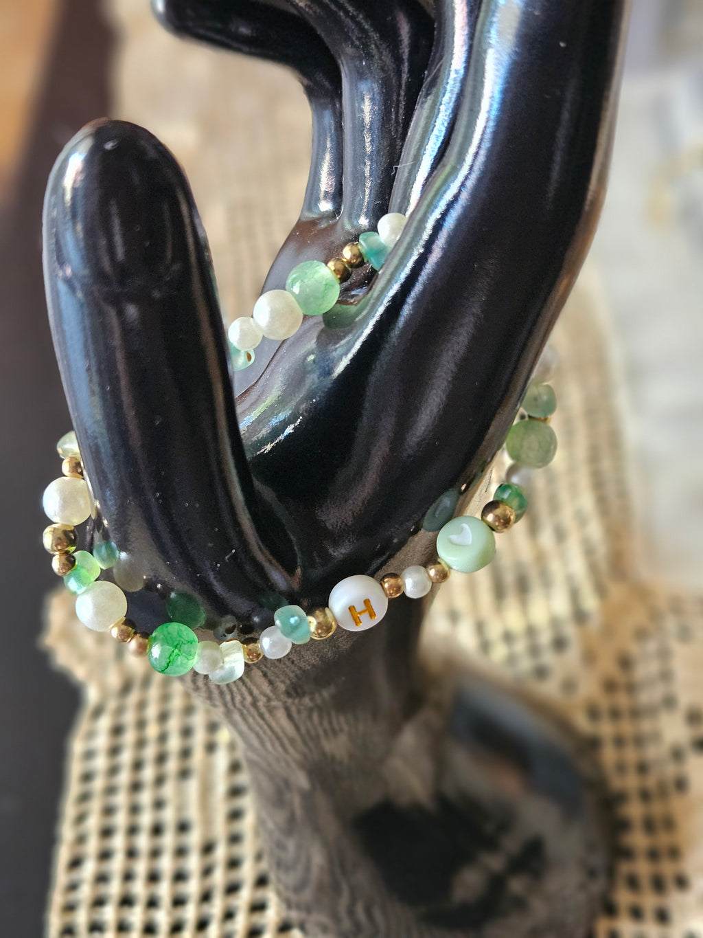 Green Bracelet personalisiert H