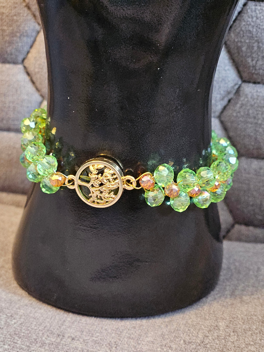 Tree of life Bracelet green