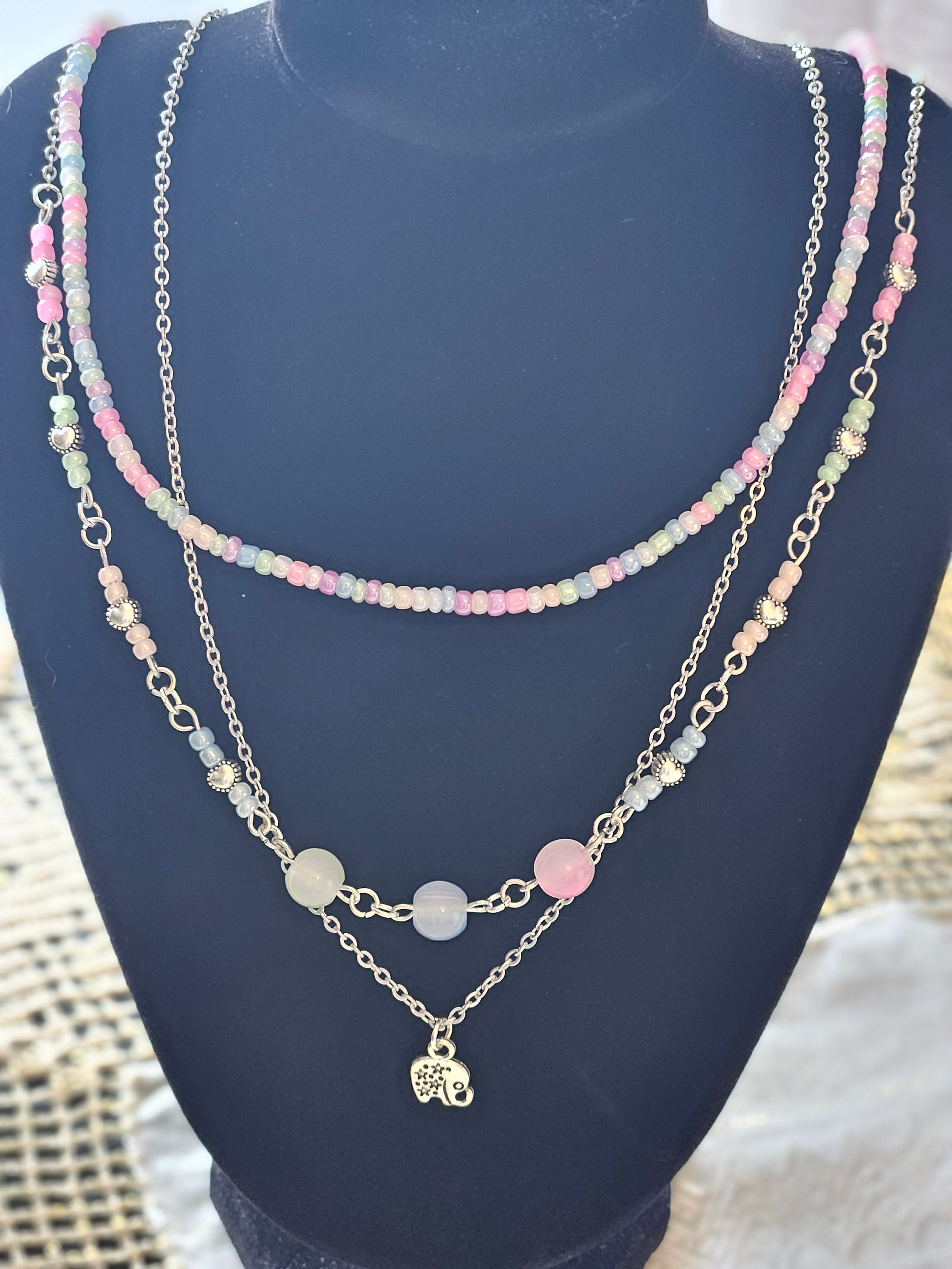 Colourful Necklace Set